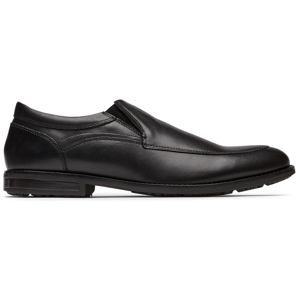 Rockport Singapore Mens Slip-On - Mykel Black - IM2834567